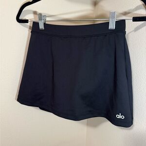 ALO Airlift Timeless Black Skirt